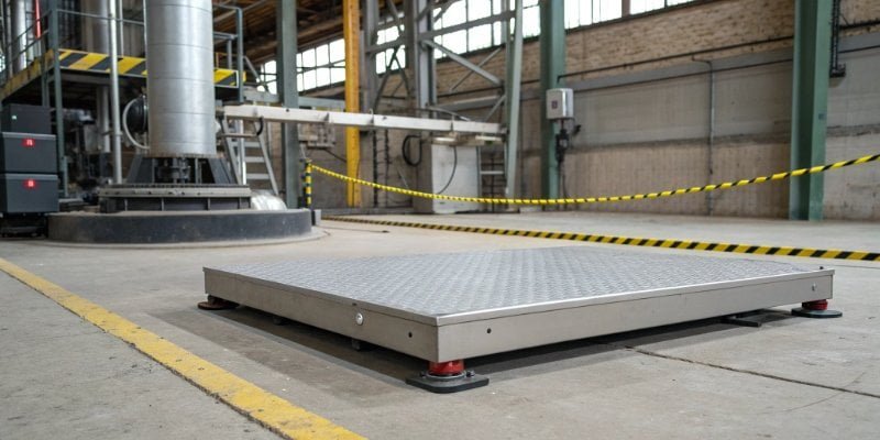 Explosion-Proof Scale Requirements An explosion-proof scale in a hazardous industrial environment