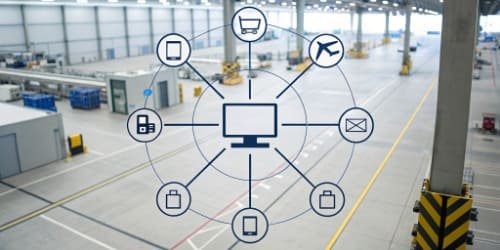Unattended Terminal Software as a Central Hub A conceptual diagram of unattended terminal software as a central hub connecting hardware and software systems