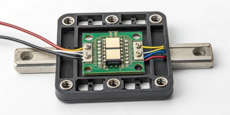 Inside a Digital Load Cell Diagram showing the internal components of a digital load cell