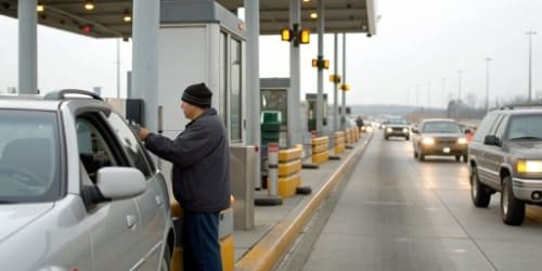 Flowchart of an unattended weighbridge process