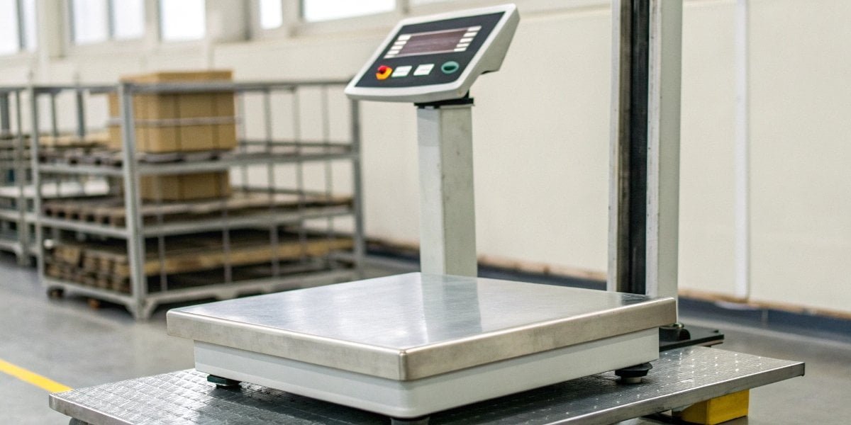 A "Legal for Trade" sticker on an industrial scale display