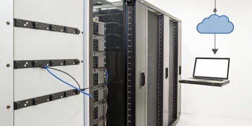 Software Scale Data Flow Diagram showing data flow from a scale to a computer and into the cloud