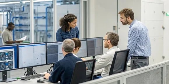 Collaborating with Scale Producers Software and hardware teams collaborating on an industrial scale