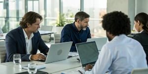 How do software companies find industrial scale manufacturers?