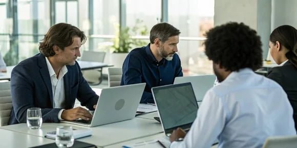 How do software companies find industrial scale manufacturers?