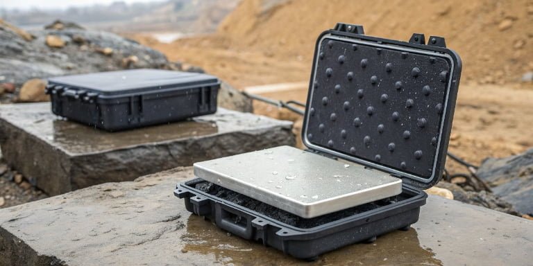 What are the typical waterproof ratings for industrial scales?