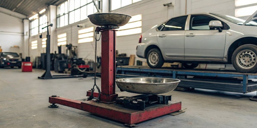 What scales do you need to weigh a car engine and how?