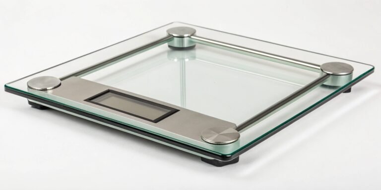 Why are some scales made of glass?