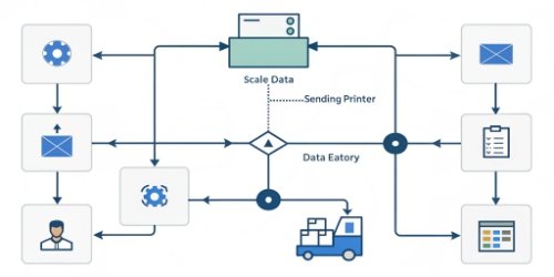 Illustration of an efficient, streamlined workflow