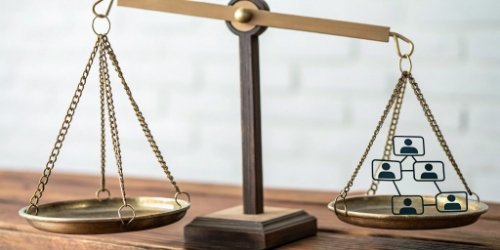 Financial Implications of Disconnected Systems A disconnected scale with a question mark pointing to a computer network