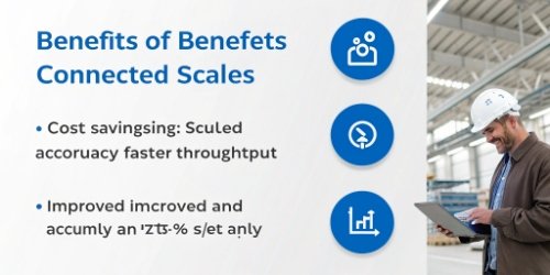 An infographic highlighting benefits like cost savings, improved accuracy, and faster throughput