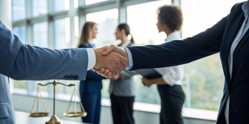 A handshake a deal being made for a reliable weighing solution