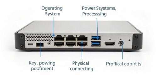Technical Requirements for Smart PC Scales A diagram showing the technical requirements for a smart PC scale: OS, CPU, RAM, and Ports