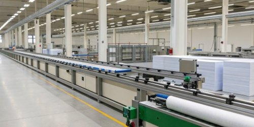 How a Slow Printer Creates a Bottleneck alt with keywords: A diagram showing a bottleneck at the printing station