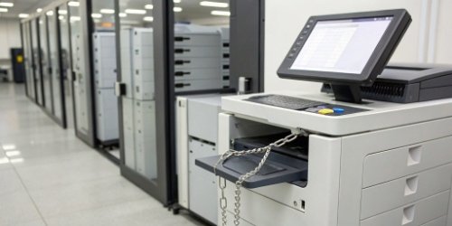 What security features prevent unauthorized changes to label formats?