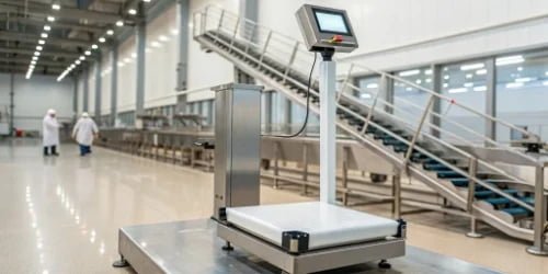 industrial weighing scale for food processing