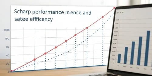 Performance Boost from Custom Scales A graph showing a sharp increase in performance and efficiency after scale customization.