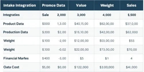 An example of a detailed indicator table for slaughterhouse management