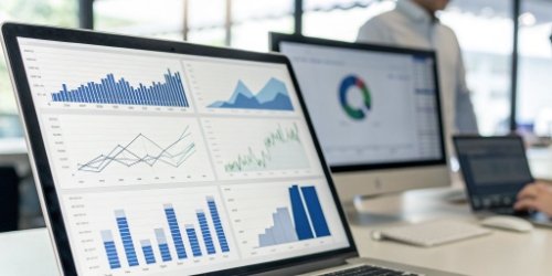 Benefits of a Digital Slaughterhouse A dashboard showing financial gains and efficiency improvements in a graph format.