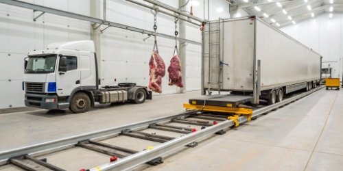 Integrated hardware tools for a slaughterhouse like rail scales, truck scales, and PDAs