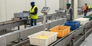 Can a Single Weighing Station Handle Both Bulk Bins and Individual Cases?
