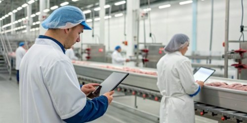 How can slaughterhouses be managed digitally?