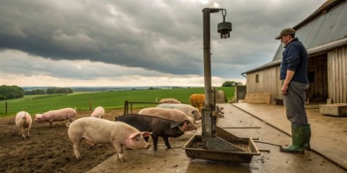 Is the number of pigs being counted inaccurate when weighed?