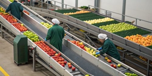 What Data Points Can Be Captured During the Fruit & Vegetable Sorting Process?