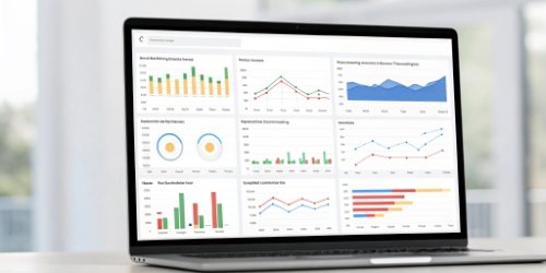 A dashboard comparing cooling loss data across different shifts