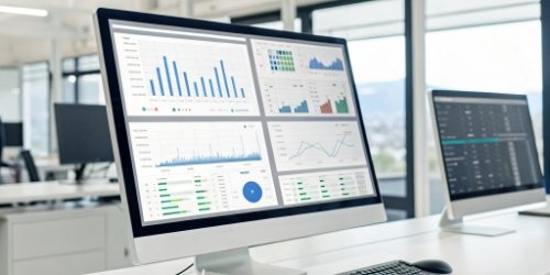 Integrated Warehouse Management System Dashboard A single dashboard showing data from conveyors, scanners, and WMS in a unified view