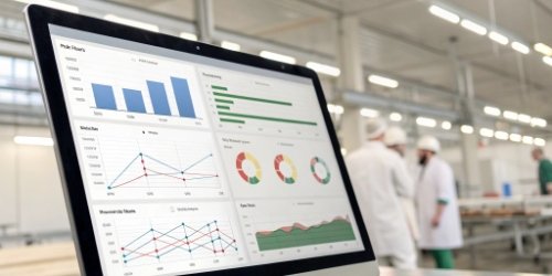 Real-Time Slaughterhouse Cost Accounting with WeigherPS An integrated weighing system dashboard showing real-time cost data for a slaughterhouse.