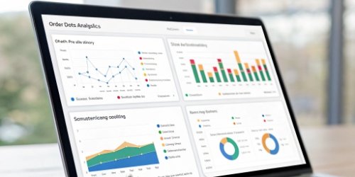 Pre-Sorting Strategies A dashboard showing order data analytics for pre-sorting