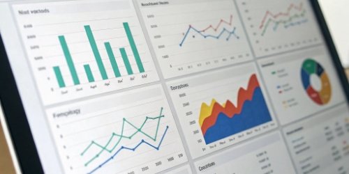 Quality Control Analytics Dashboard A dashboard showing analytics and charts of sorting errors over time.