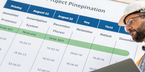 Phased System Implementation Timeline A project timeline showing a phased implementation from August to December.