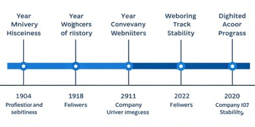 A History of Trustworthiness A timeline showing WeigherPS's 19-year history of growth and stability