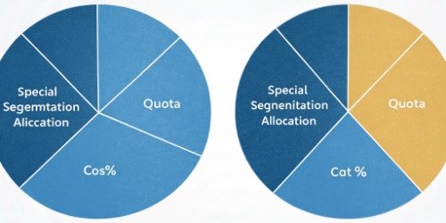 Cost Allocation Methods for Split Products A divided circle graph showing two methods for cost allocation