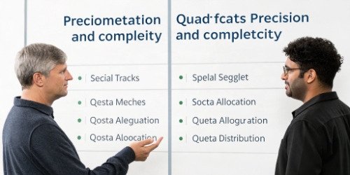 Comparing Segmentation and Allocation A comparison chart highlighting differences in precision and complexity