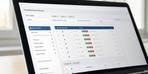 Customizing Slaughterhouse Cost Calculation Parameters A computer screen showing a customizable dashboard with various toggles and input fields for cost parameters.