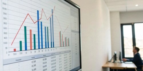 Standard vs. Actual Costs Chart A chart comparing standard costs vs. actual costs with variances highlighted.
