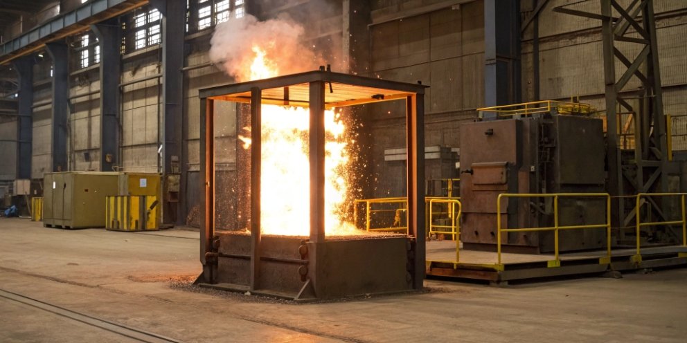 Explosion-Proof Weighing Scale A generic image of an industrial scale in a hazardous environment