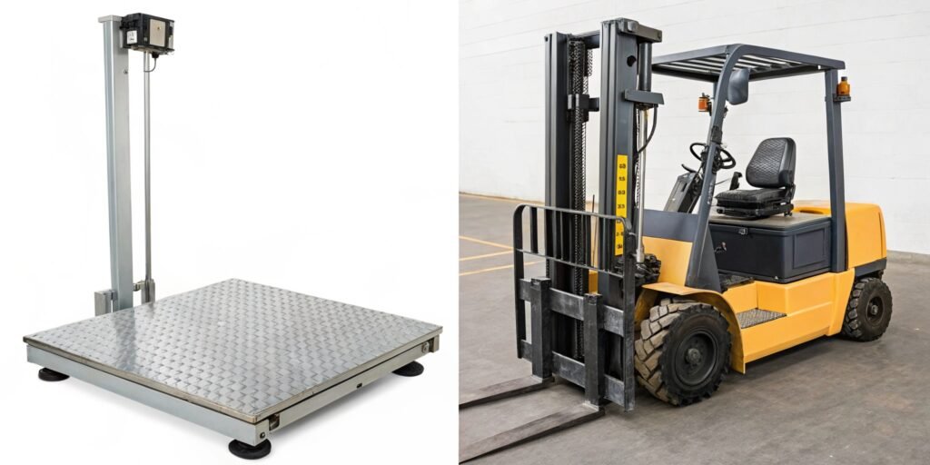 If you already have a platform scale, do you still need a forklift scale?
